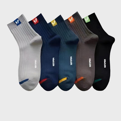 FreshOver Crew Socks for Men - 5 Pairs