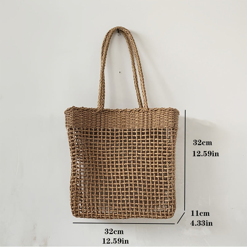 Bhea Straw Beach Bag