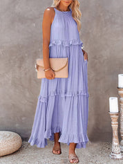 Cassie Flowy Sleeveless Summer Dress