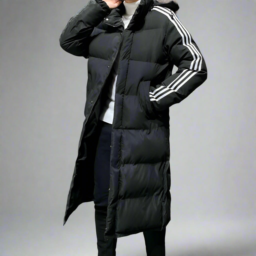 Women's Long Winter Jacket with Hood - Stylish Women's Coat for Cold Weather 3