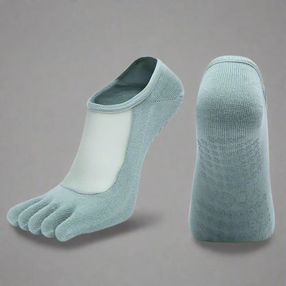 FootVeyron Women's Yoga & Pilates Grip Socks