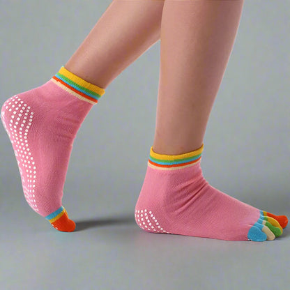 PalmStride Yoga & Pilates Grip Socks for Women