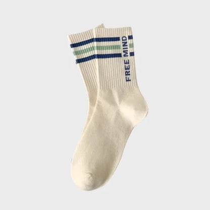 ColorMix Women's Cotton Crew Socks