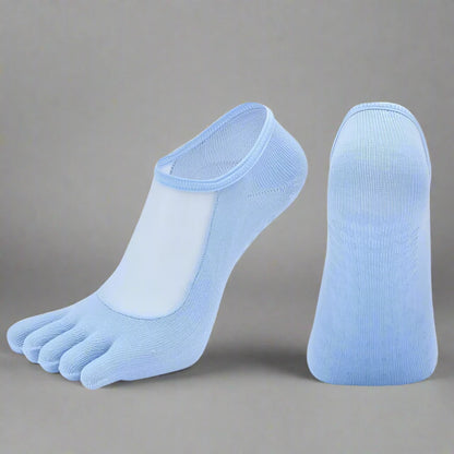 FootVeyron Women's Yoga & Pilates Grip Socks