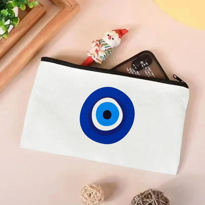 Alia Canvas Makeup Pouch