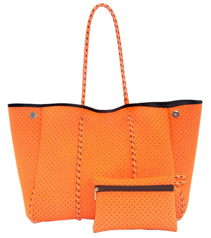 Charlene Neoprene Beach Bag with Pouch