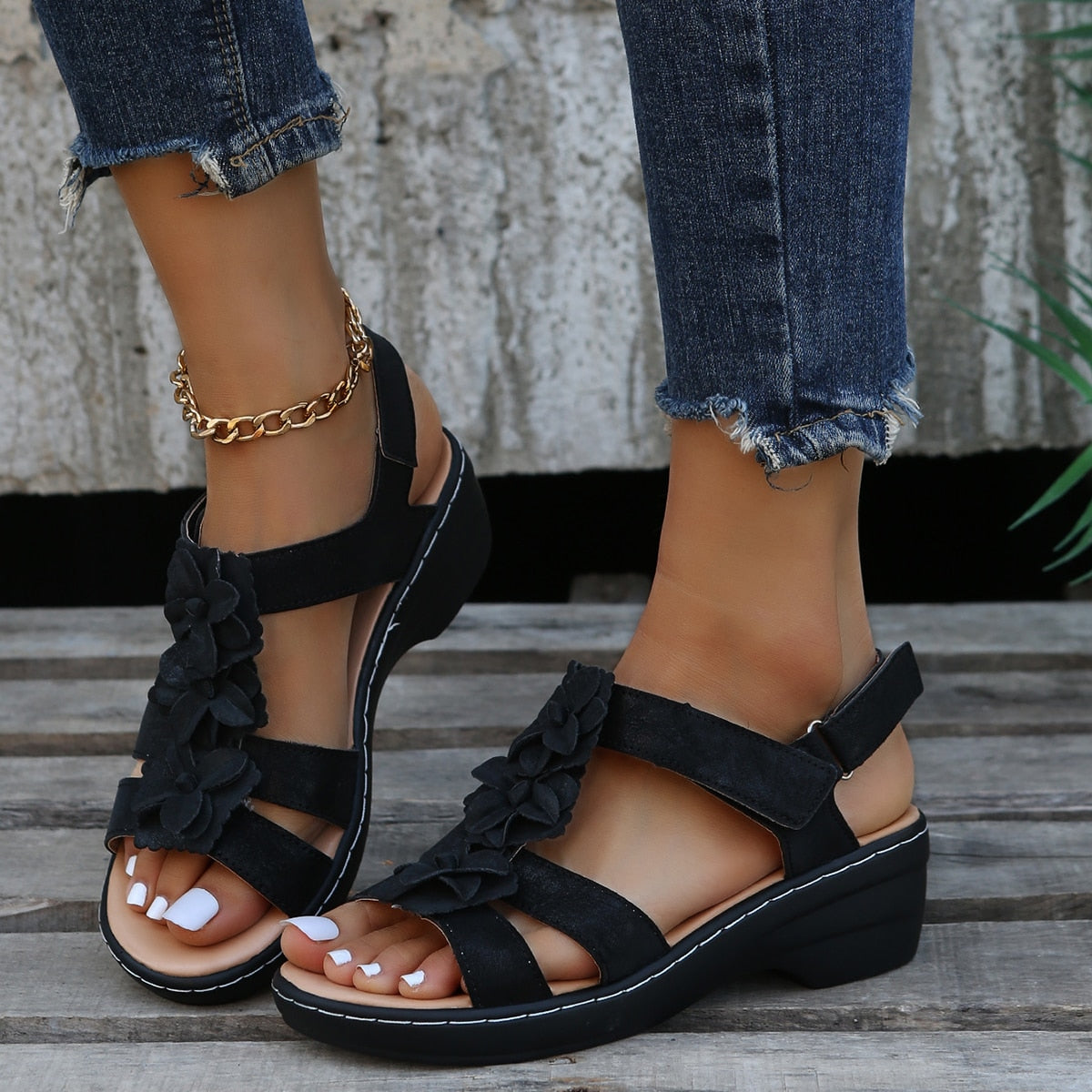 Della Wedge Sandals for Women