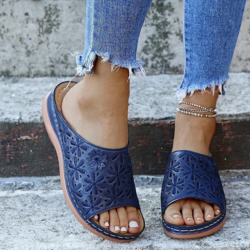 Nemfa Flat Sandals for Women