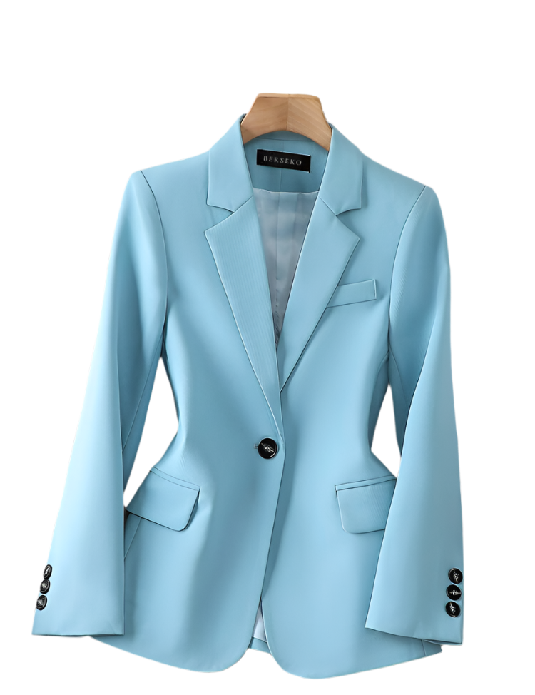 Women's Blazer - Elegant Tailored Fit for Business and Formal Occasions-1
