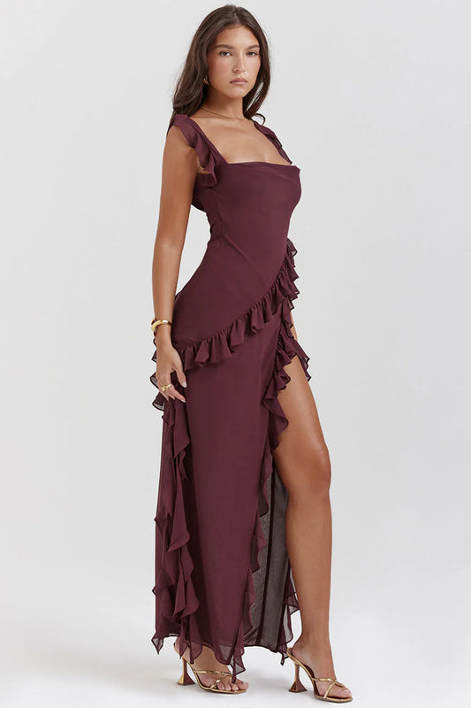 Joannah Elegant Summer Slit Dress