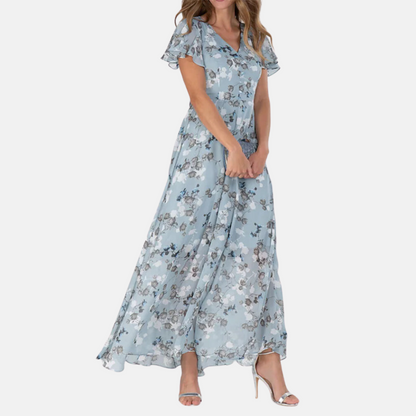 Abigail Elegant Floral Summer Dress