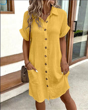 Marites Stylish Polo Summer Dress