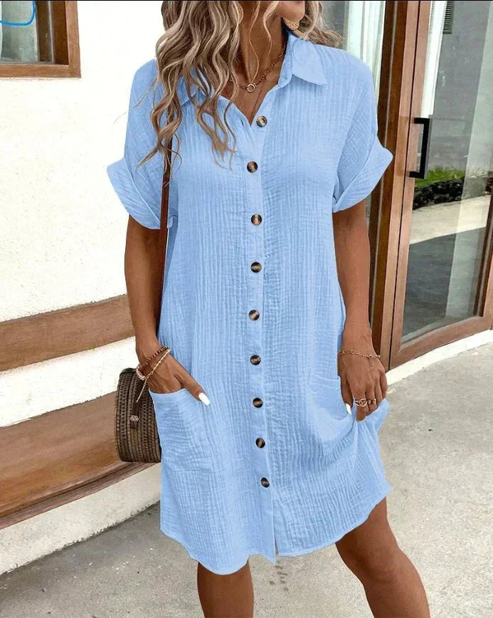 Marites Stylish Polo Summer Dress