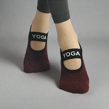 GripStep Yoga and Pilates Grip Socks for Women