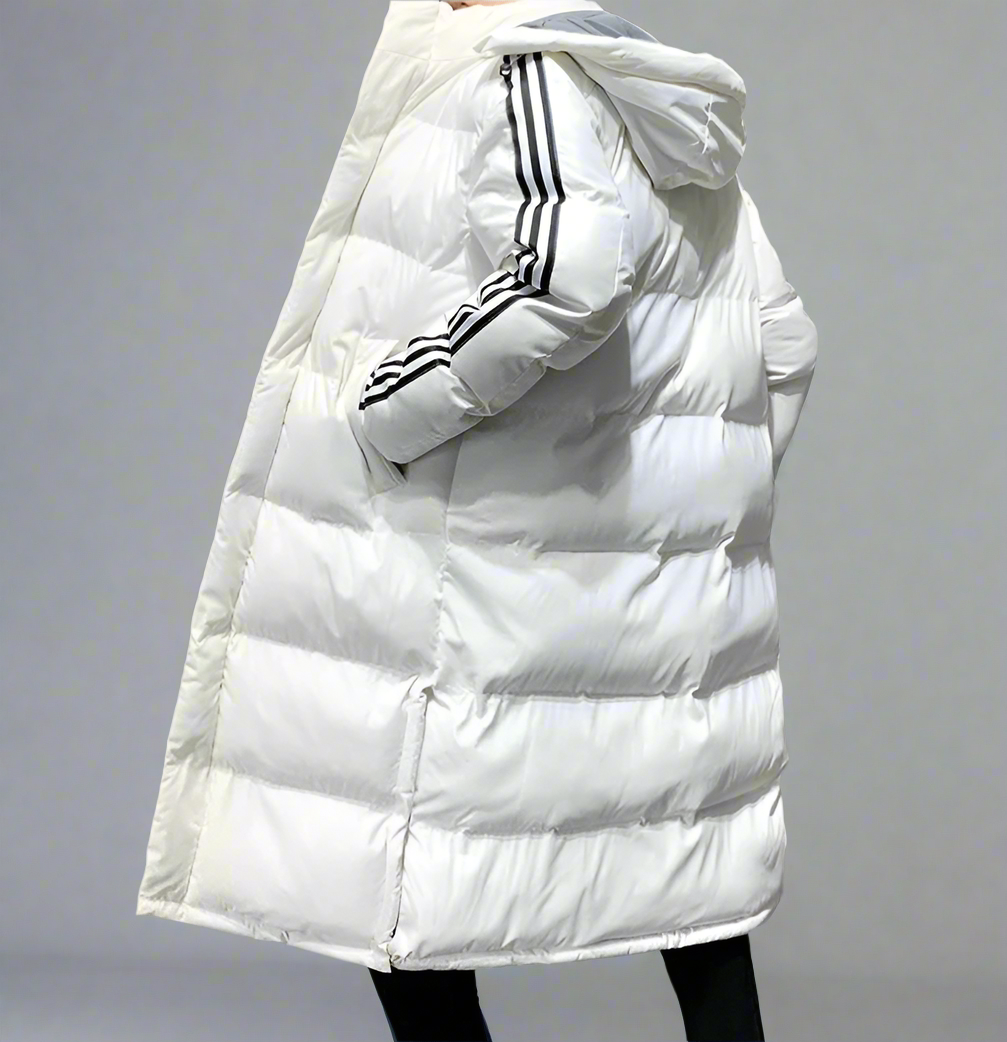 Women's Long Winter Jacket with Hood - Stylish Women's Coat for Cold Weather 6