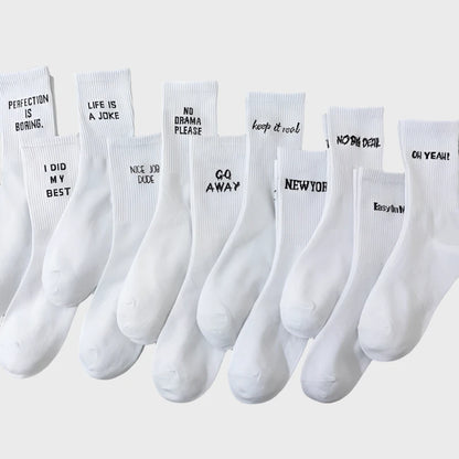 HotFeet Cotton Crew Socks for Women