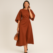 Women's Belted Maxi Dress - Elegant Flowing Summer & Formal Dresses