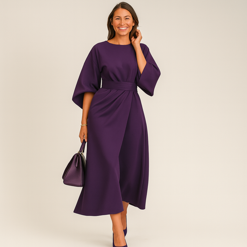 Women's Belted Maxi Dress - Elegant Flowing Summer & Formal Dresses