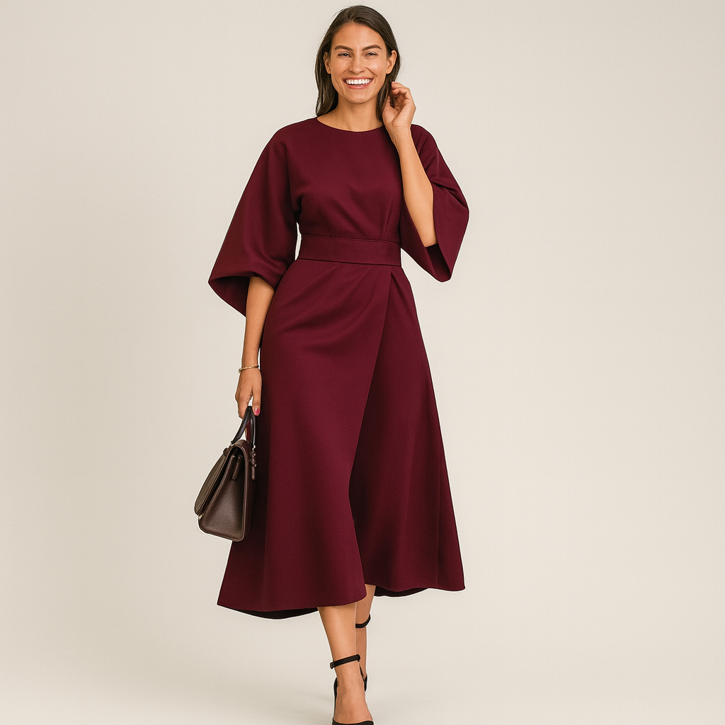 Women's Belted Maxi Dress - Elegant Flowing Summer & Formal Dresses