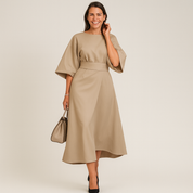 Women's Belted Maxi Dress - Elegant Flowing Summer & Formal Dresses