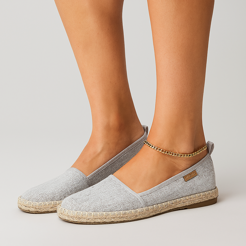 Women's Espadrilles Flat Canvas Shoes for Casual Summer Wear