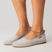 Women's Espadrilles Flat Canvas Shoes for Casual Summer Wear