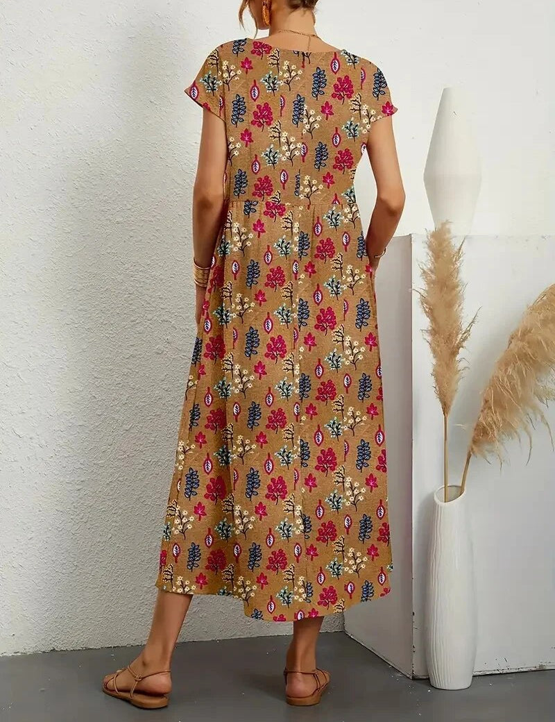 Women's A-Line Summer Dress for Casual and Semi-Formal Occasions 1