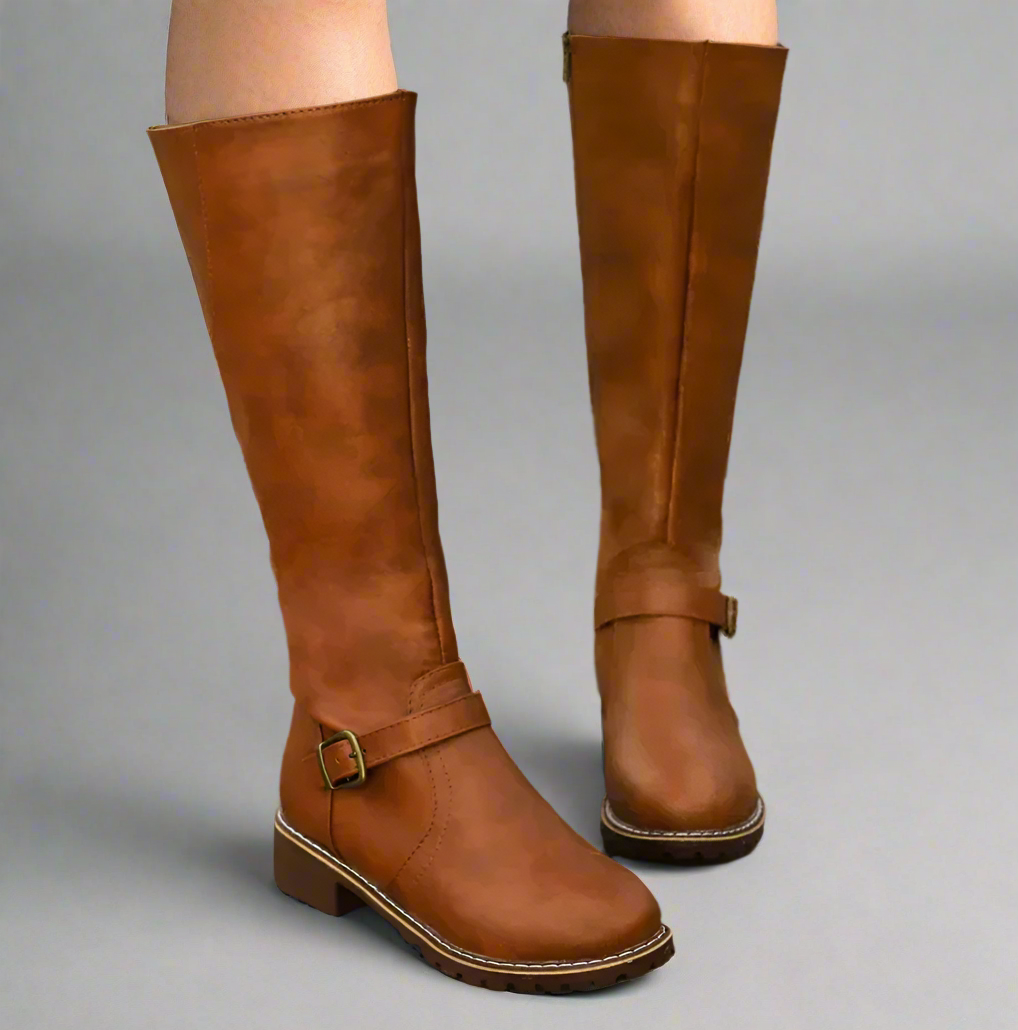 Women's Black Ankle Boots - Trendy, Comfortable, Slip-Resistant Footwear 1