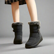 Women's Black Winter Boots - Stylish Design, Comfortable Fit, Durable Leather 3