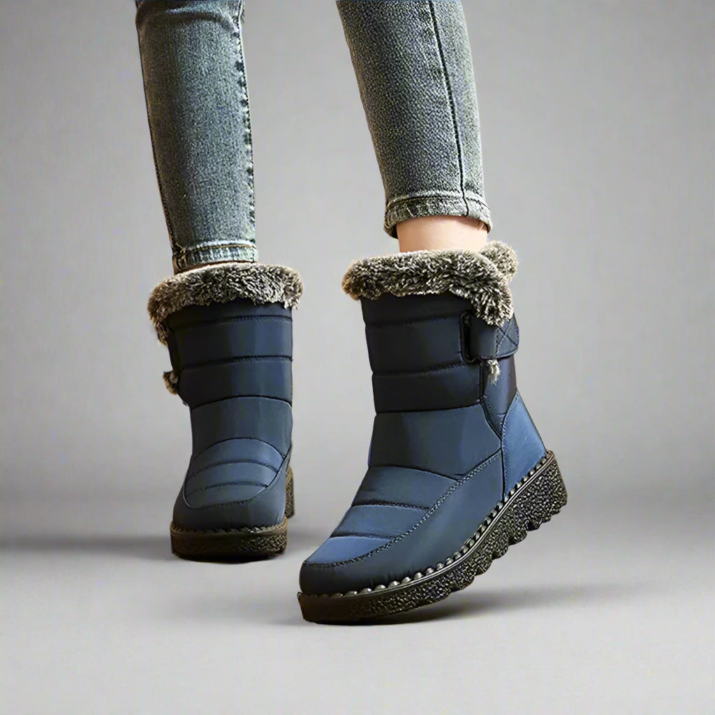 Women's Black Winter Boots - Stylish Design, Comfortable Fit, Durable Leather 5