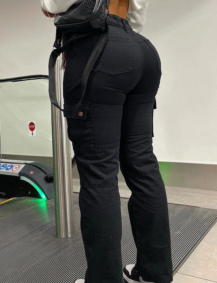 Women's Cargo Jeans 0