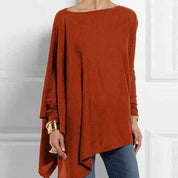 Women's Casual O-Neck Long Sleeve Top for Autumn Layering 5
