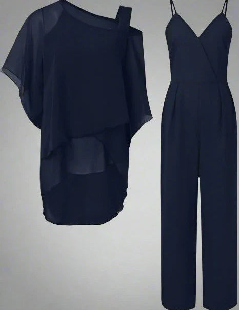 Women's Chiffon Set for Elegant Evenings 1