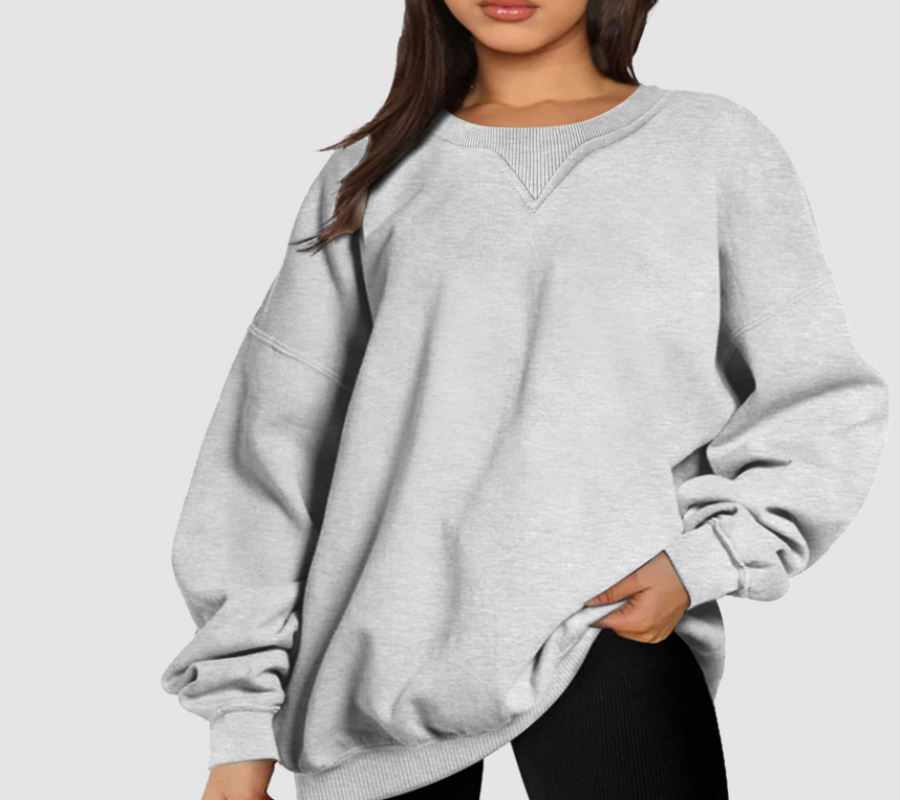 Women's Cozy Autumn Sweater - Soft, Breathable Fabric, Versatile Design 2