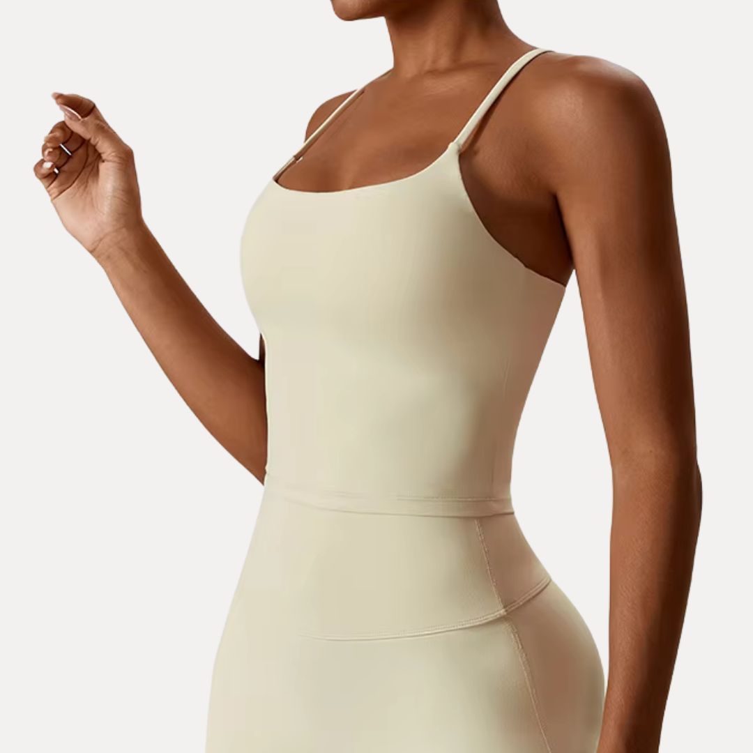 Women's Cross-Back Tank Top 1