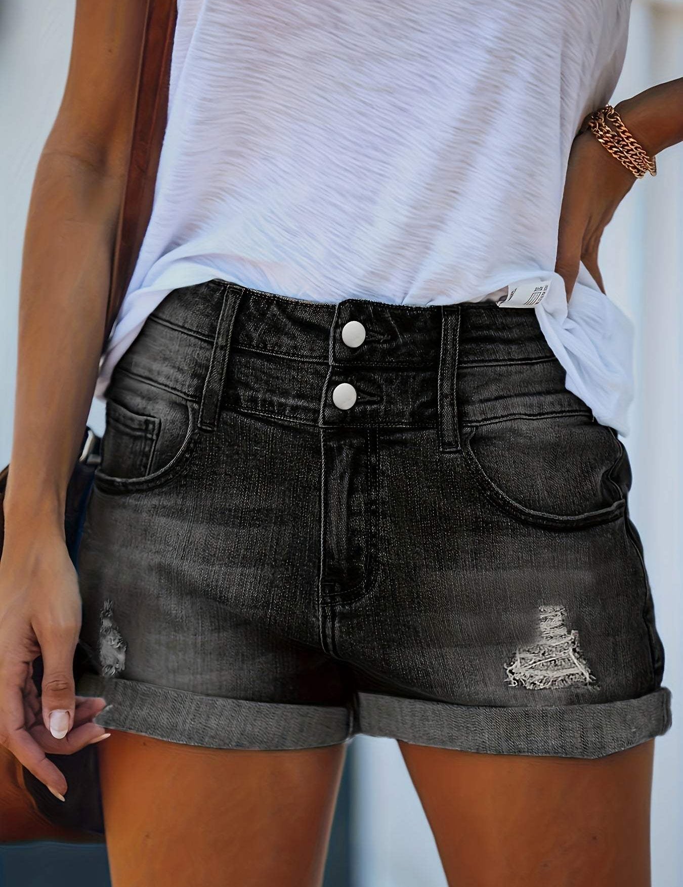 Women's Denim Shorts 2