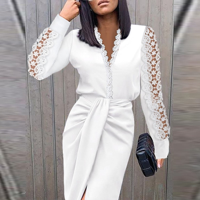 Women's Elegant Cocktail Dress - Chic Design for Formal Occasions 1