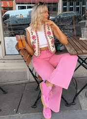 Women's Floral Print Summer Vest 5