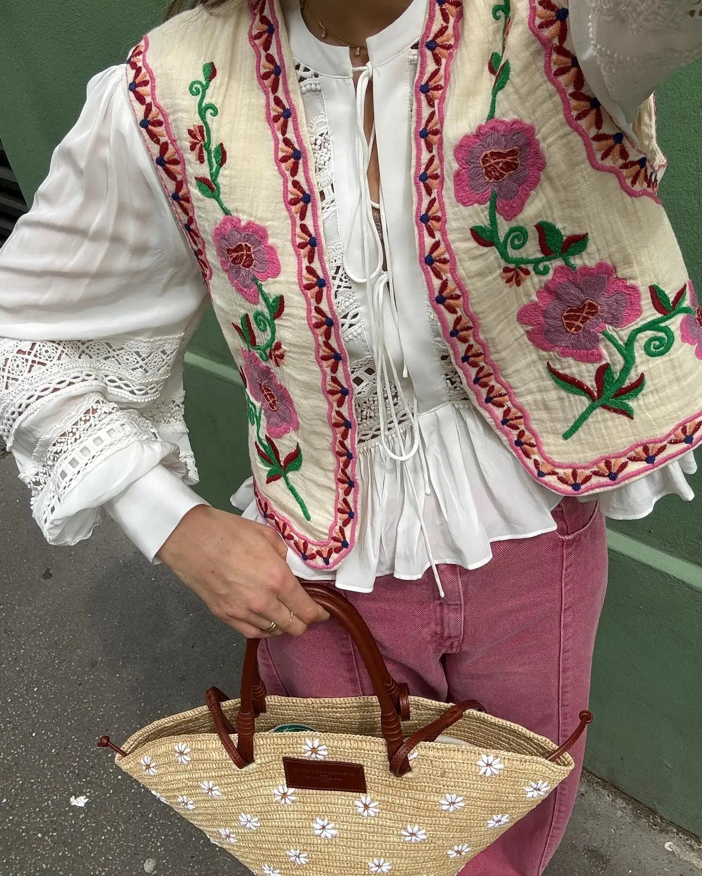 Women's Floral Print Summer Vest 7