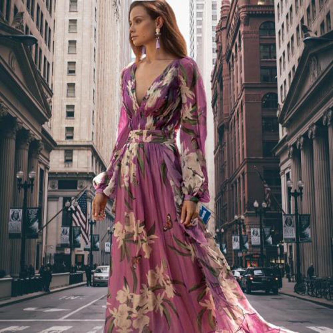 Women's Formal Maxi Dress - Elegant, Flattering Silhouette for All Occasions 1