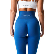 Women's Gym Leggings - Seamless Black Leggings for Sports and Yoga 10