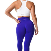 Women's Gym Leggings - Seamless Black Leggings for Sports and Yoga 6