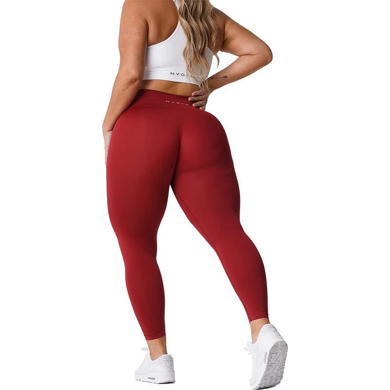 Women's Gym Leggings - Seamless Black Leggings for Sports and Yoga 7