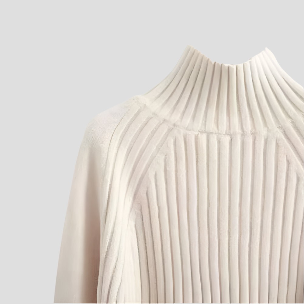 Women's High-Neck Sweater 2