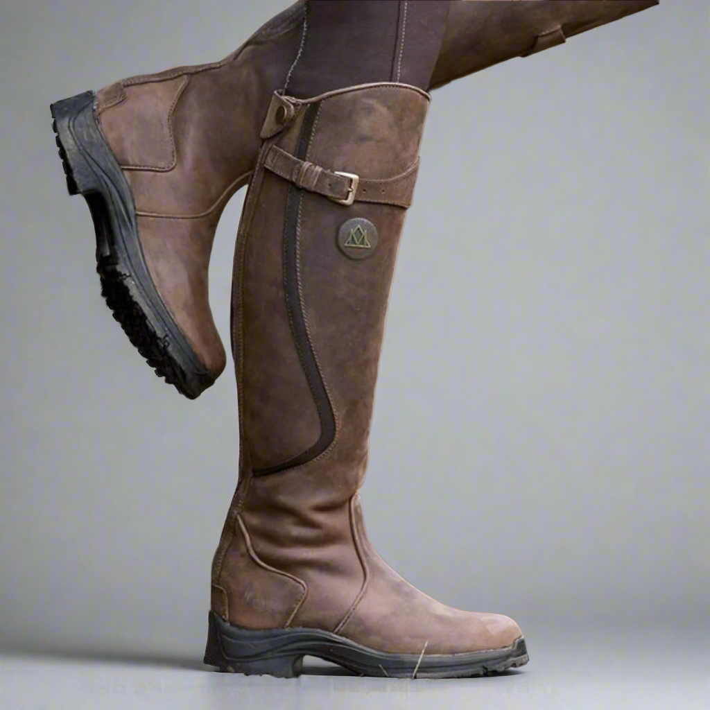 Women's High Heeled Waterproof Boots - Stylish Comfort for All Weather 0