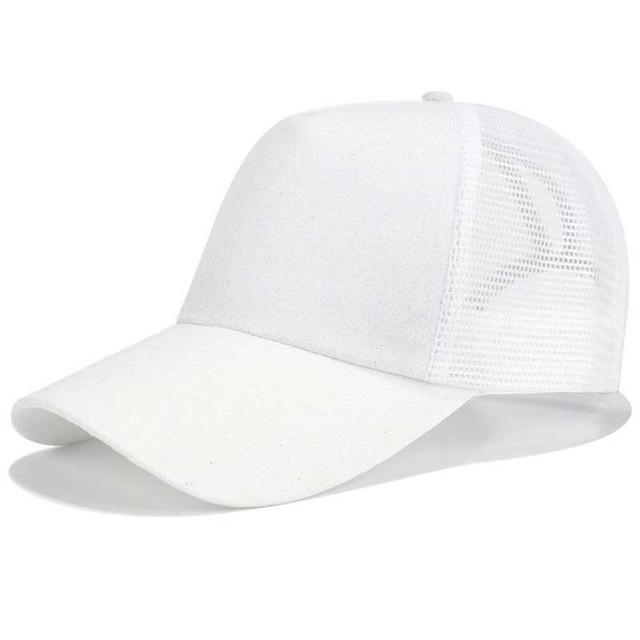 Women's High Ponytail Baseball Cap with Adjustable Fit and Breathable Mesh 16