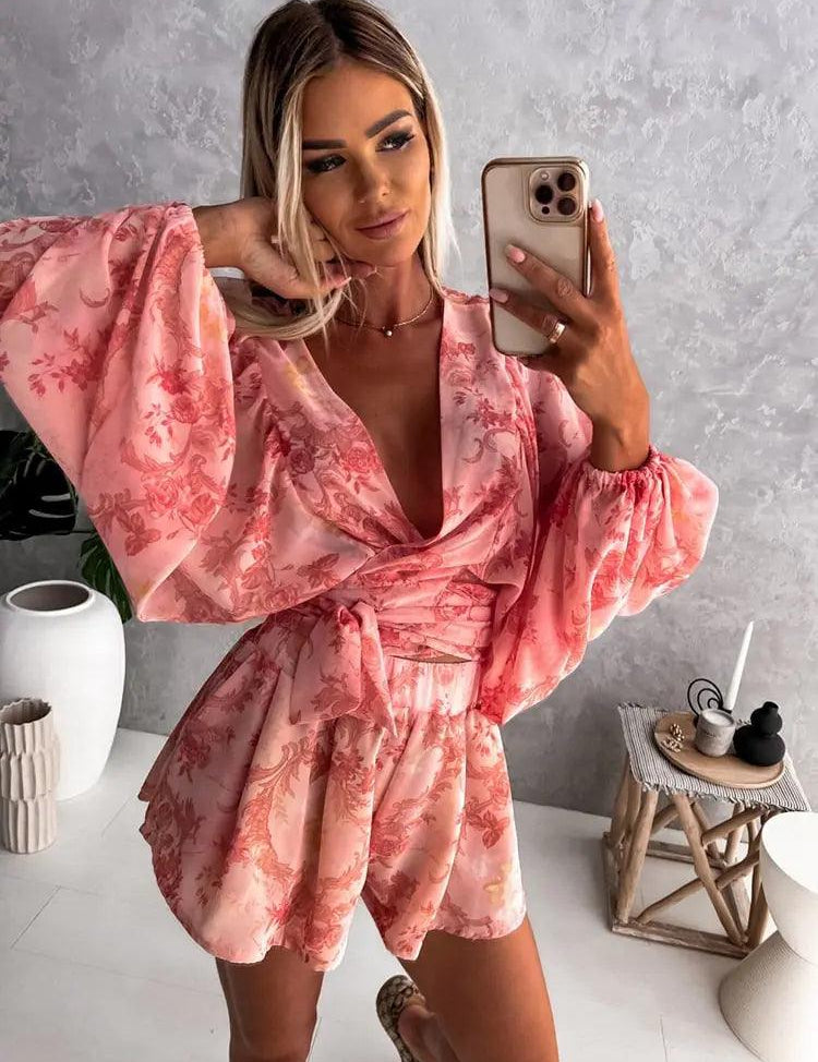 Women's Lace Playsuit - Summer Jumpsuit for Casual Outings and Beach Vacations 4