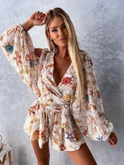 Women's Lace Playsuit - Summer Jumpsuit for Casual Outings and Beach Vacations 8