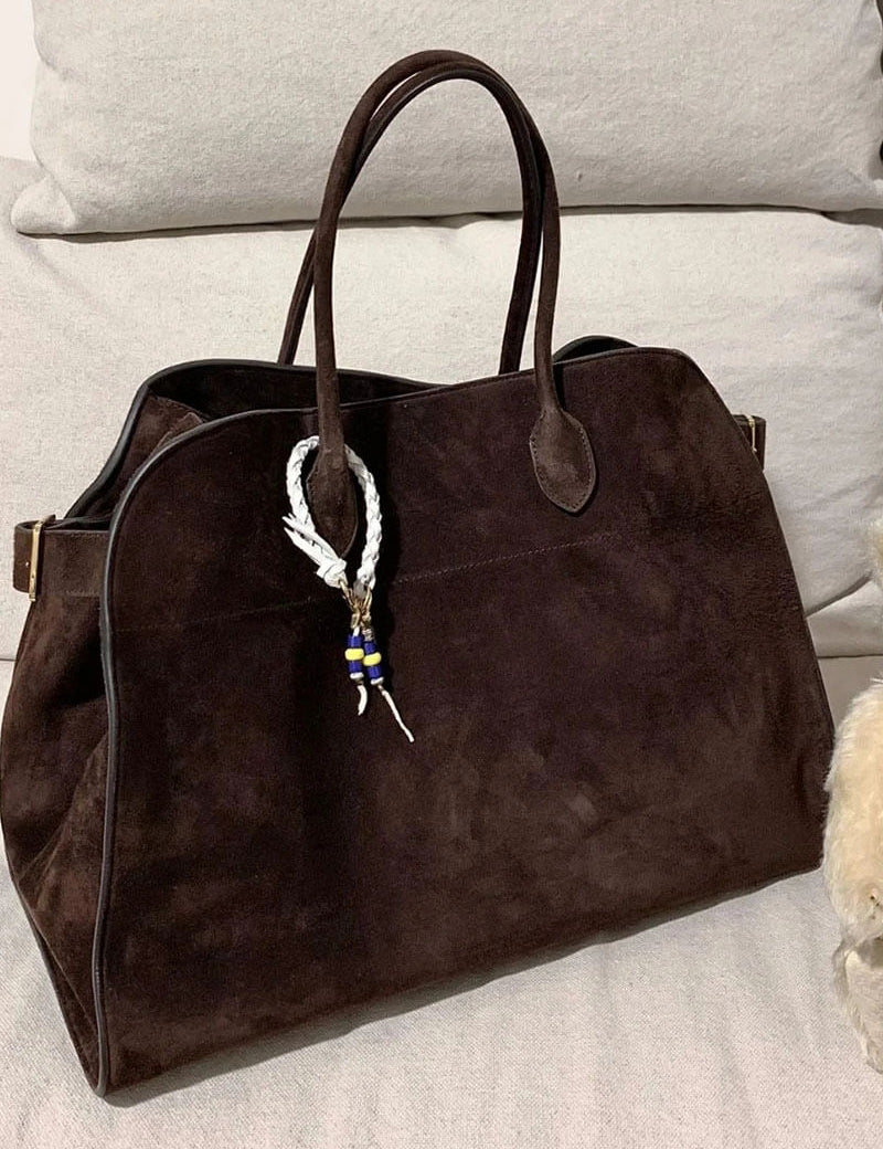 Women's Large Vegan Leather Handbag - Stylish and Spacious Tote for Everyday Use 1