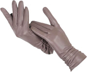 Women's Leather Gloves - Classic Style with Soft Wool Lining for Comfort 9